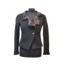 Veste CHANEL T 34 tweed noir