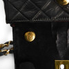 CHANEL vintage mini black crossbody bag