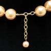 CHANEL vintage baroque molten-glass beads choker