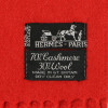 Plaid HERMES cachemire laine Vintage rouge