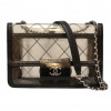 CHANEL transparent vinyl bag