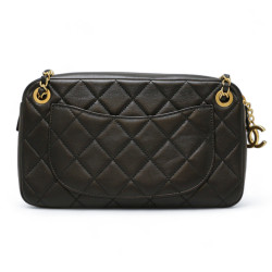 Sac CHANEL multi chaines noir