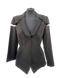 Veste THIERRY MUGLER T 44 noire