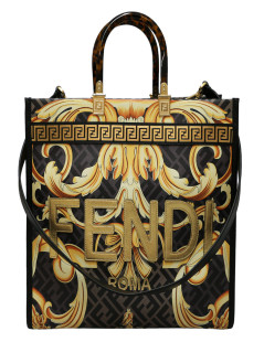 Tote bag FENDI collaboration VERSACE