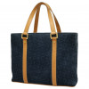 Sac CELINE daim embossé bleu