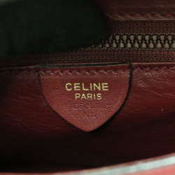 Sac à main CELINE bordeaux Vintage