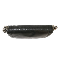 Sac Boy  CHANEL cuir d'agneau noir