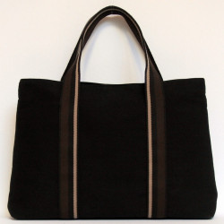 sac Garden HERMES toile noire