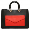 Sac Lady DIOR tricolore cuir 