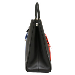 Sac Lady DIOR tricolore cuir 