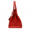 Sac HERMES 30 Birkin veau Epsom rouge casaque