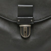 BOTTEGA VENETA black leather satchel