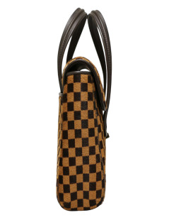 Sac LOUIS VUITTON damier façon poulain