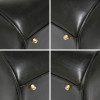 CHRISTIAN DIOR large black leather bag