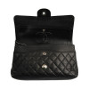 Sac double flap caviar CHANEL noir