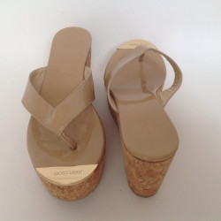 sandales JIMMY CHOO T38 compensées