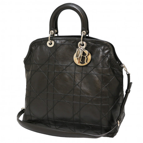 Sac Granville DIOR cannage noir