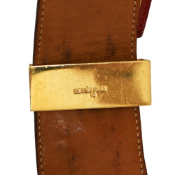 Ceinture T70 CDC HERMES box rouge