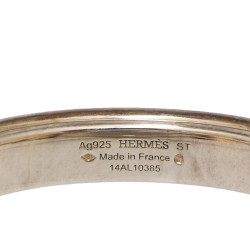 Manchette HERMÈS argent