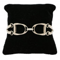 GUCCI vintage silver bit bracelet