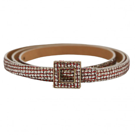 Ceinture CHANEL strass multicolores