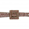 Ceinture CHANEL strass multicolores