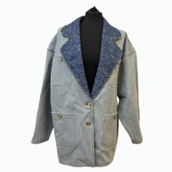 Veste CHANEL denim oversize