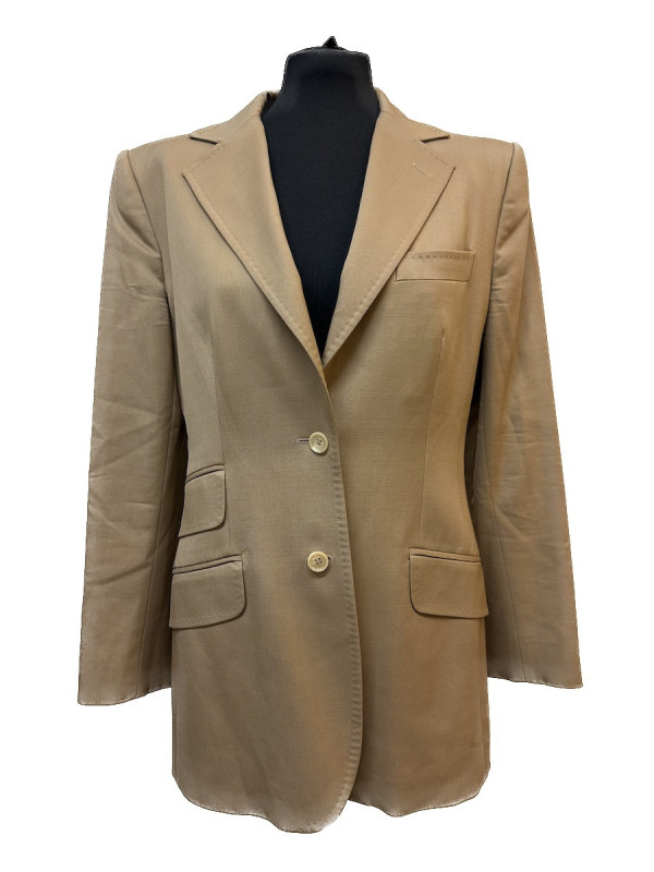 Blazer DOLCE & GABBANA T42 et gilet beige