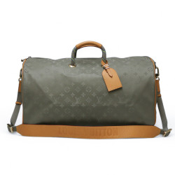 Keepall Monogram Titane 50 LOUIS VUITTON