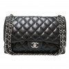  Jumbo CHANEL double flap Bleu