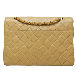 Sac CHANEL beige classique