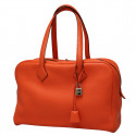 Sac HERMES Victoria fourre tout taurillon clémence