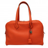 Sac HERMES Victoria fourre tout taurillon clémence