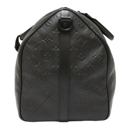 Keepall 50 LOUIS VUITTON cuir Empreinte Monogram