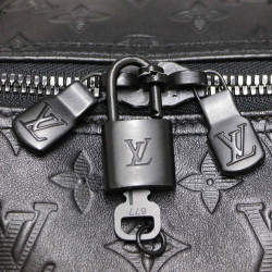 Keepall 50 LOUIS VUITTON cuir Empreinte Monogram