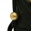 Sac CHANEL Vintage cuir noir