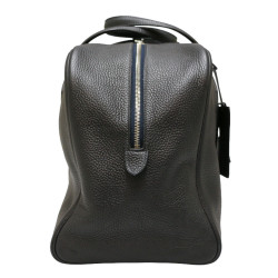 Sac Victoria HERMES de voyage Taurillon noir