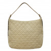 CHANEL beige caviar leather tote bag