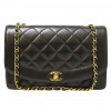 CHANEL Diana 25 black leather bag