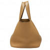 HERMES Picotin 18 bag Naturel baby bull leather