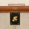 HERMES Vintage Kelly 32 canvas and leather