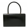 Sac Escale HERMES cuir de veau box noir Vintage