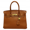 HERMES Birkin bag 30 Barénia leather