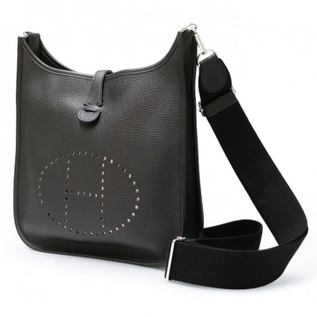 Sac HERMES Evelyne noir