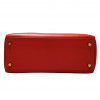 HERMES Kelly 28 red Swift leather