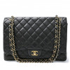 CHANEL black Maxi Jumbo bag