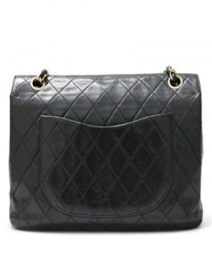 CHANEL black quilted Timeless 25 bag