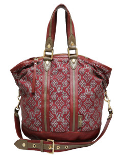 Sac aviatur LOUIS VUITTON toile bordeaux Monogram