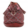 LOUIS VUITTON aviator bag in burgundy Monogram canvas