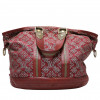 LOUIS VUITTON aviator bag in burgundy Monogram canvas